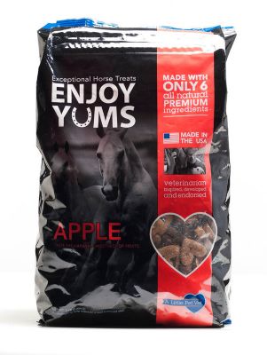 Enjoy Yums Apple Flavor Horse Treats, 5 lb., 725 ct.