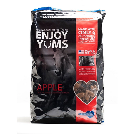 Enjoy Yums Apple Flavor Horse Treats, 5 lb.