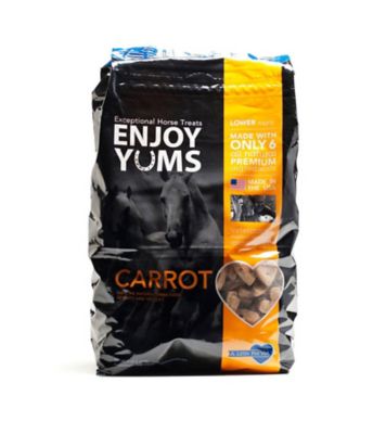 Enjoy Yums Carrot Flavor Horse Treats, 5 lb., 725 ct.