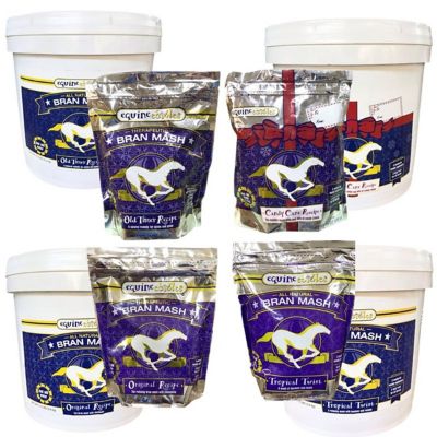 Image showing  Therapeutic Bran Mash Candy Cane Recipe Horse Oatmeal, 22 oz.