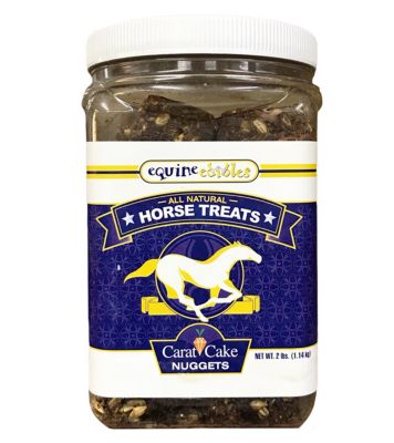 Equine Edibles Carrot Cake Nugget Horse Treats, 2 lb.