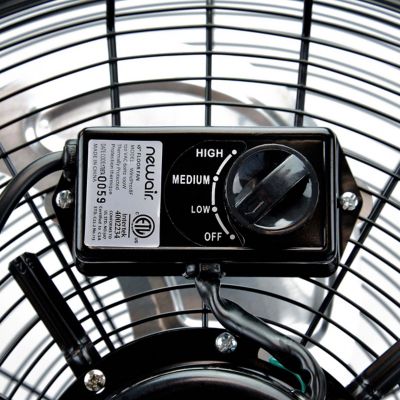 Image showing  18 in. 3-Speed Indoor High-Velocity Portable Floor Fan