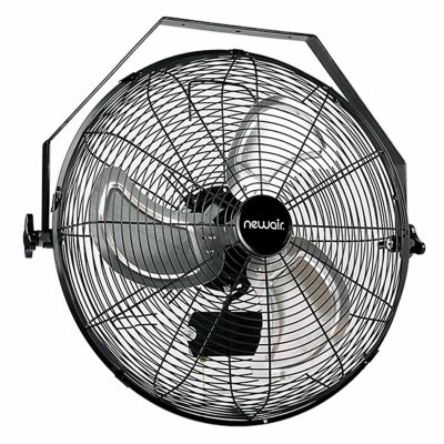 NewAir 18 in. 3-Speed Indoor High-Velocity Wall-Mounted Fan, 120V