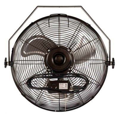 Image showing 9 th NewAir 18 in. 3-Speed Indoor High-Velocity Wall-Mounted Fan, 120V
