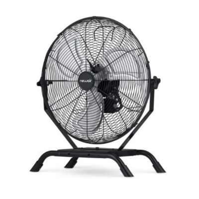 Image showing  18 in. 3-Speed Outdoor Rated 2-in-1 High-Velocity Wall-Mounted Fan, Water Resistant