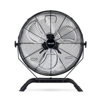 Image showing  18 in. 3-Speed Outdoor Rated 2-in-1 High-Velocity Wall-Mounted Fan, Water Resistant