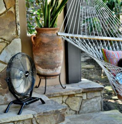 Image showing 5 th NewAir 18 in. 3-Speed Outdoor Rated 2-in-1 High-Velocity Wall-Mounted Fan, Water Resistant