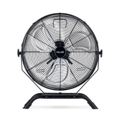 Image showing  20 in. 3-Speed Outdoor Rated 2-in-1 High-Velocity Wall-Mounted Fan, Water Resistant
