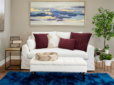 Image showing 1 th Harper & Willow Iron Contemporary Large Round Indoor/Outdoor Planter Set in Stands, 3 pc.