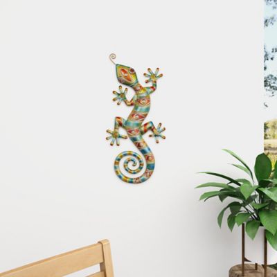 Image showing  Large Lizard Wall Decor, 30 in. x 14 in.