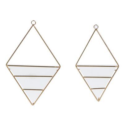 Image showing  Metal Hanging Planters with No Drainage Holes, 2-Pack