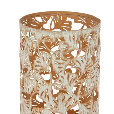 Image showing  Gold Metal Tree Decorative Candle Lantern Set of 3 6", 9", 12"H, 22239