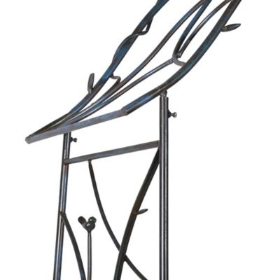 Image showing  Modern Garden Arch, 103 in. x 60 in., Black, Iron, 66312