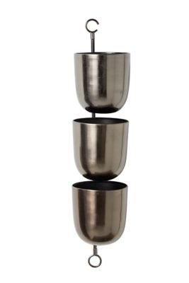 Image showing  Metal Indoor Outdoor Layered Wall Planter