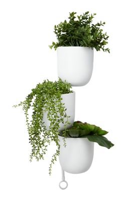 Image showing  Metal Indoor Outdoor Layered Wall Planter