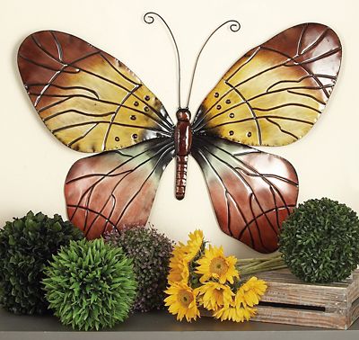 Image showing  Natural Butterfly Wall Sculpture