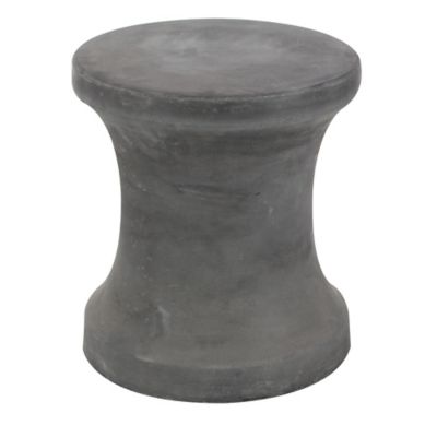 Image showing  Fiberclay Outdoor Accent Table, Black