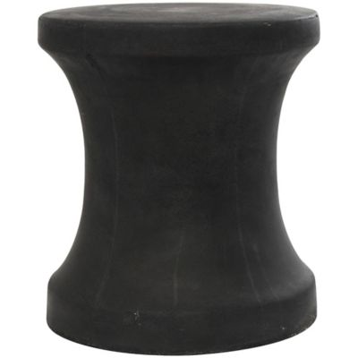 Image showing  Fiberclay Outdoor Accent Table, Black
