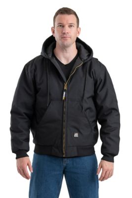 Berne Men's Icecap Arctic Insulated Nylon Hooded Jacket at Tractor