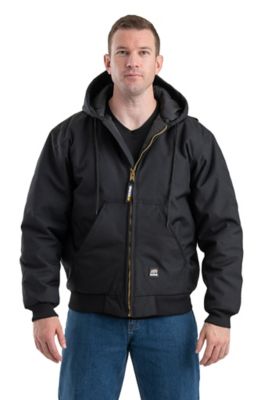Berne Men's Icecap Arctic Insulated Nylon Hooded Jacket