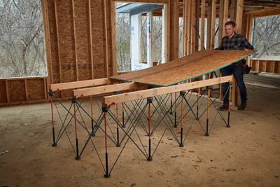 Image showing  6,000 lb. Capacity Centipede 15-Strut Multi-Use Workstation with Accessories, 4 ft. x 8 ft.