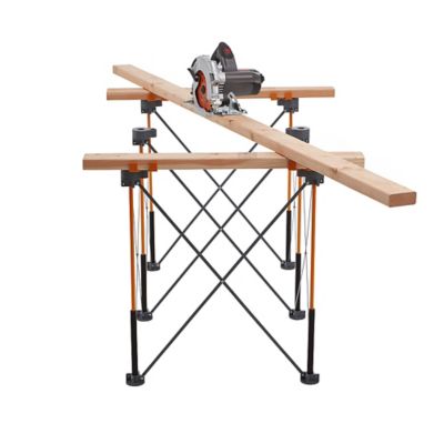 Image showing  2,500 lb. Capacity Centipede 6-Strut Multi-Use Work Stand with Accessories, 2 ft. x 4 ft.