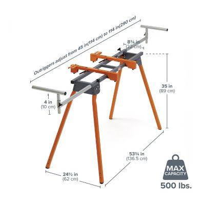 Image showing 5 th Bora Portable Folding Miter Saw Stand