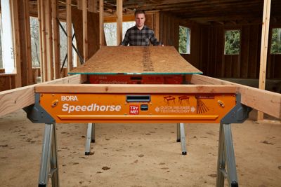 Image showing  45 in. x 30 in. 1,500 lb. Capacity Speedhorse Heavy-Duty Sawhorse, 2-Pack