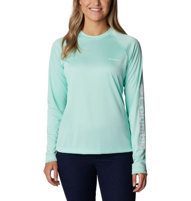 Columbia Womens Rapid Creek Long Sleeve Shirt 50 UPF Omni Shade