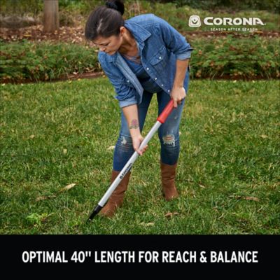Image showing 5 th Corona 40 in. Extended Reach 2-Prong Weeder with ComfortGEL Grip