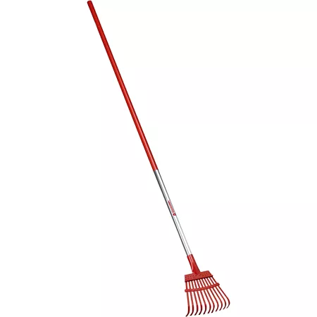 Corona 8 in Steel Fixed Tooth Shrub Rake Rakes & Forks