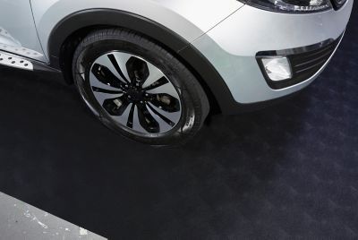 Image showing 5 th G-Floor Levant Roll-Out Vinyl Garage Flooring, 55 Mil