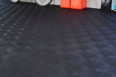 Image showing  Levant Roll-Out Vinyl Garage Flooring, 55 Mil