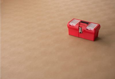 Image showing  Levant Roll-Out Vinyl Garage Flooring, 55 Mil