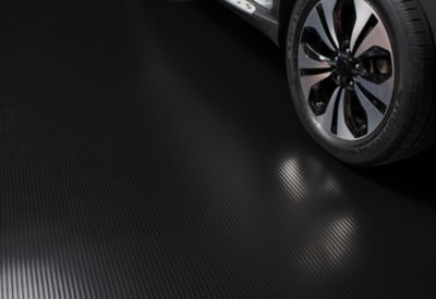 Image showing 5 th G-Floor Ribbed Roll-Out Vinyl Flooring, 55 Mil