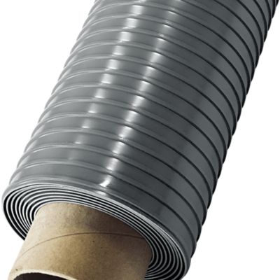 Image showing  Ribbed Roll-Out Vinyl Flooring, 55 Mil