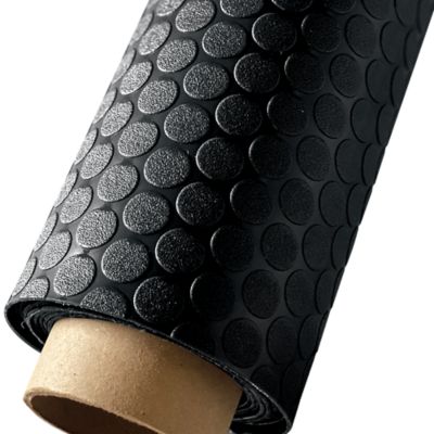 Image showing  Small Coin Roll-Out Vinyl Garage Flooring, 60 Mil