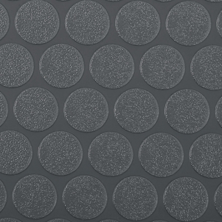 G-Floor 5' x 10' Coin Garage Flooring Cover - Midnight Black