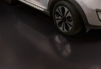 Image showing 5 th G-Floor Diamond Tread Roll-Out Vinyl Garage Flooring, 75 Mil