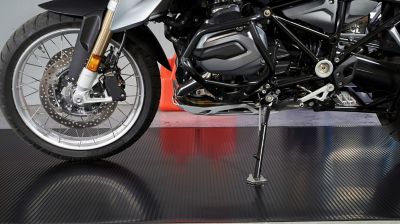 Image showing  Motorcycle Mat Garage Floor Protector