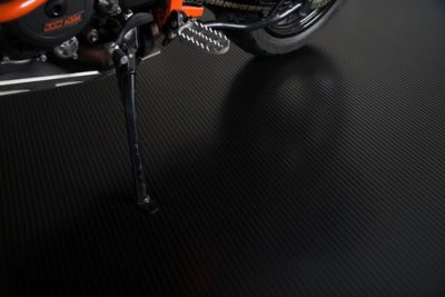 Image showing  Motorcycle Mat Garage Floor Protector