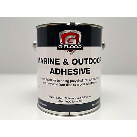 G-Floor Marine and Outdoor Adhesive, 4 gal.