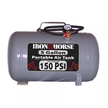 Iron Horse 5 gal Portable Air Tank 150 PSI Portable Air Tanks