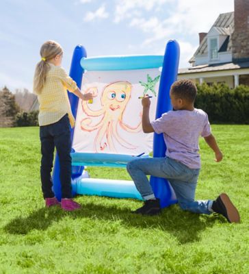 hearthsong double sided inflatable easel