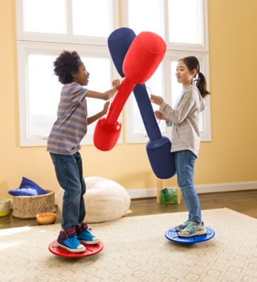 inflatable balance jousting set