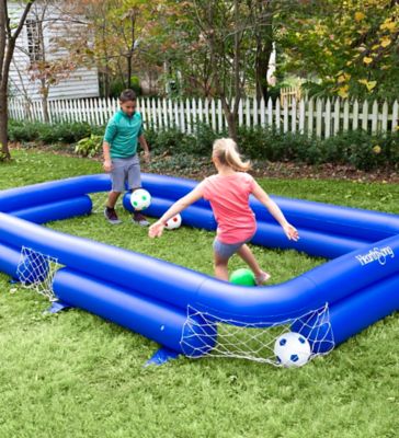 inflatable soccer pool