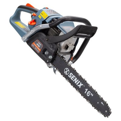 Image showing 8 th Senix 16 in. 46cc Gas Chainsaw