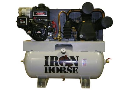 Iron Horse 12 HP 30 gal. 2 Stage Truck-Mounted Air Compressor Great air compressor