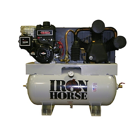 Iron Horse 12 HP 30 gal. 2 Stage Truck-Mounted Air Compressor