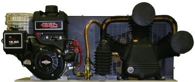 Image showing  12 HP 30 gal. 2-Stage Truck-Mounted Air Compressor, 175 PSI